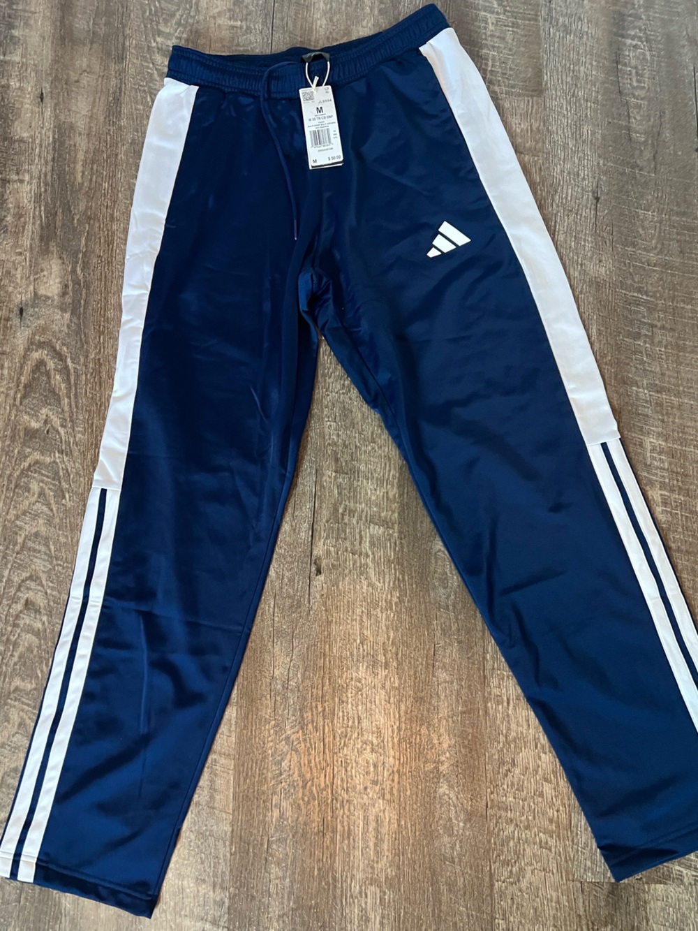 Adidas Men's Snap Sportswear Track pants-Size Medium
